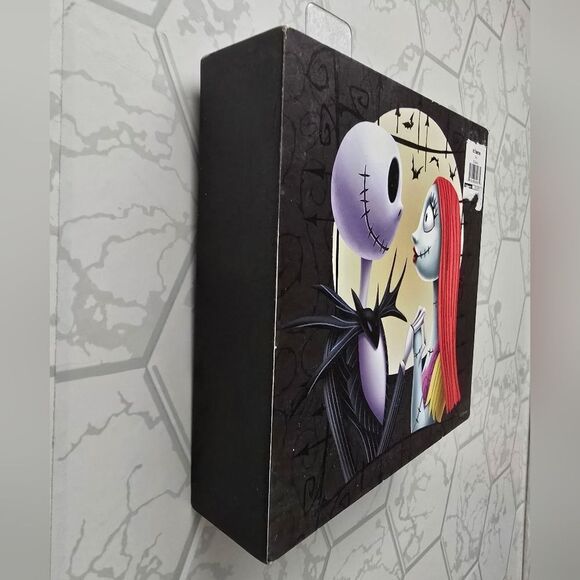 New Nightmare Before Christmas Jack & Sally Wall Sign, 6" - Picture 3 of 6